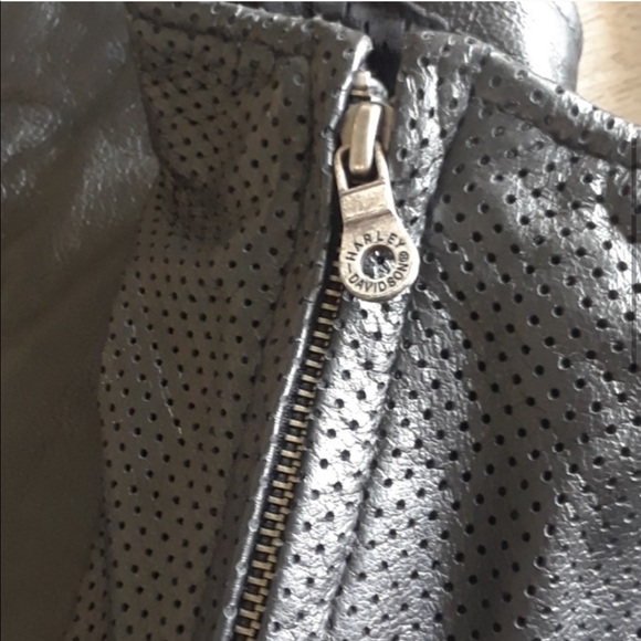 COPY - HARLEY DAVIDSON..LEATHER CROP.. - Picture 3 of 5
